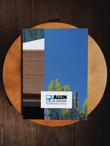 Catalogue de panneaux contreplaqués pour le fabricant Allin